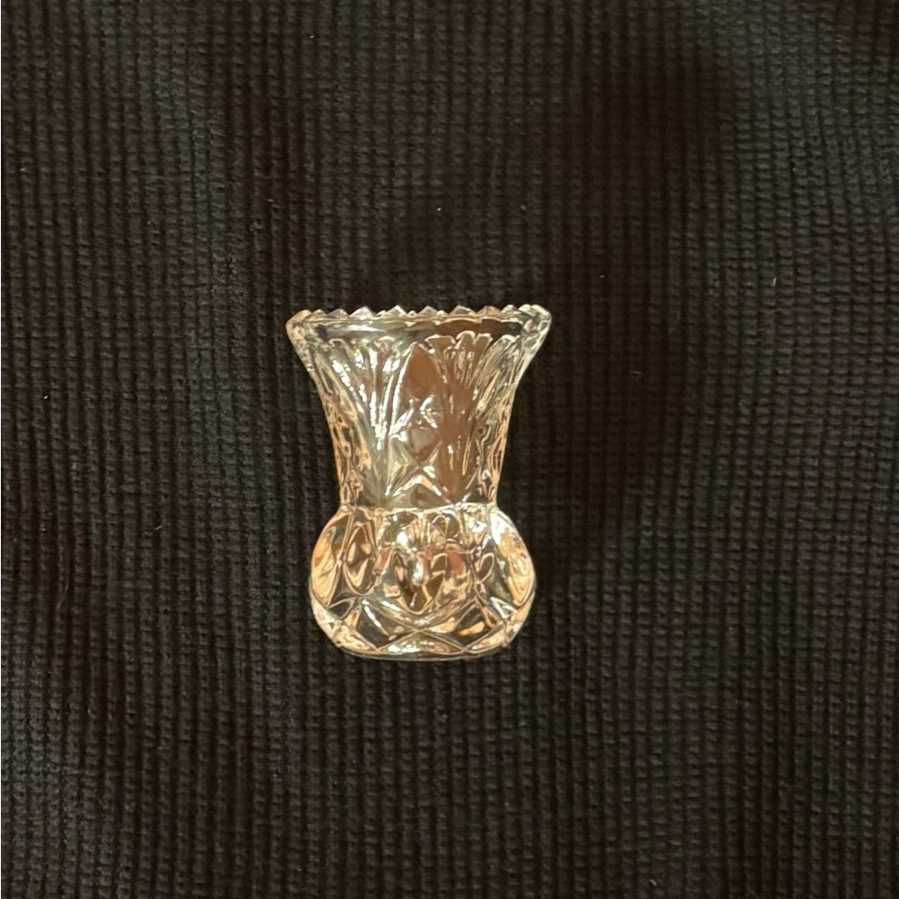 Glass Toothpick Holder